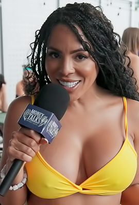 Luna Star and Violet Gems hosting wild Miami games with Anna, Selina, Shrooms, and Logan for hard cum shots