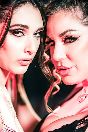 Kayla Paige Steals The Show With Aria Sloane In A Seductive Striptease
